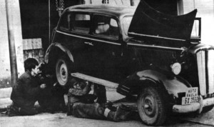 Popravka prvog automobila za obuku 1963.g